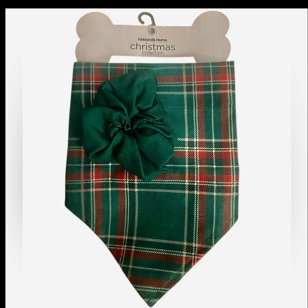 •NWT Kirklands Home Christmas Collection Dog/Owner Set Includes Scrunchie